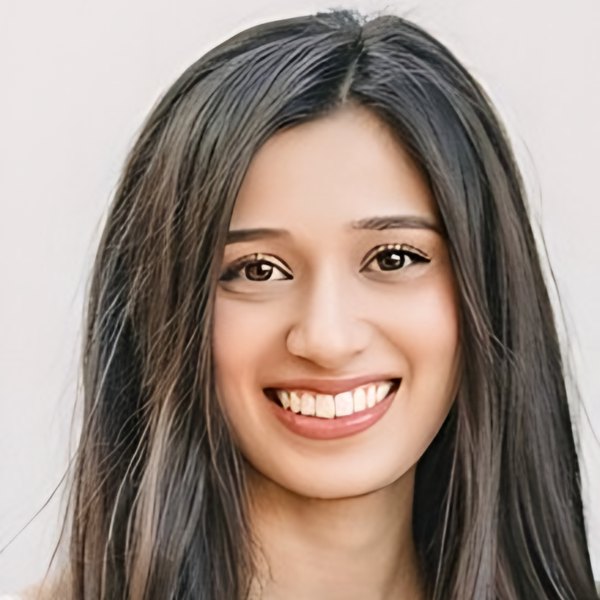 Sarina Naik, iTOP team member, smiling in a portrait